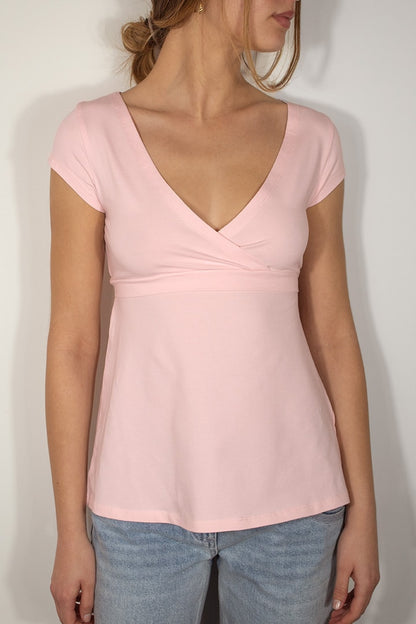 V-neck T-shirt | Subdued