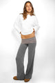 1IH - STRIPE DARK GREY PINK