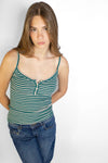 1HY - STRIPE BEIGE GREEN
