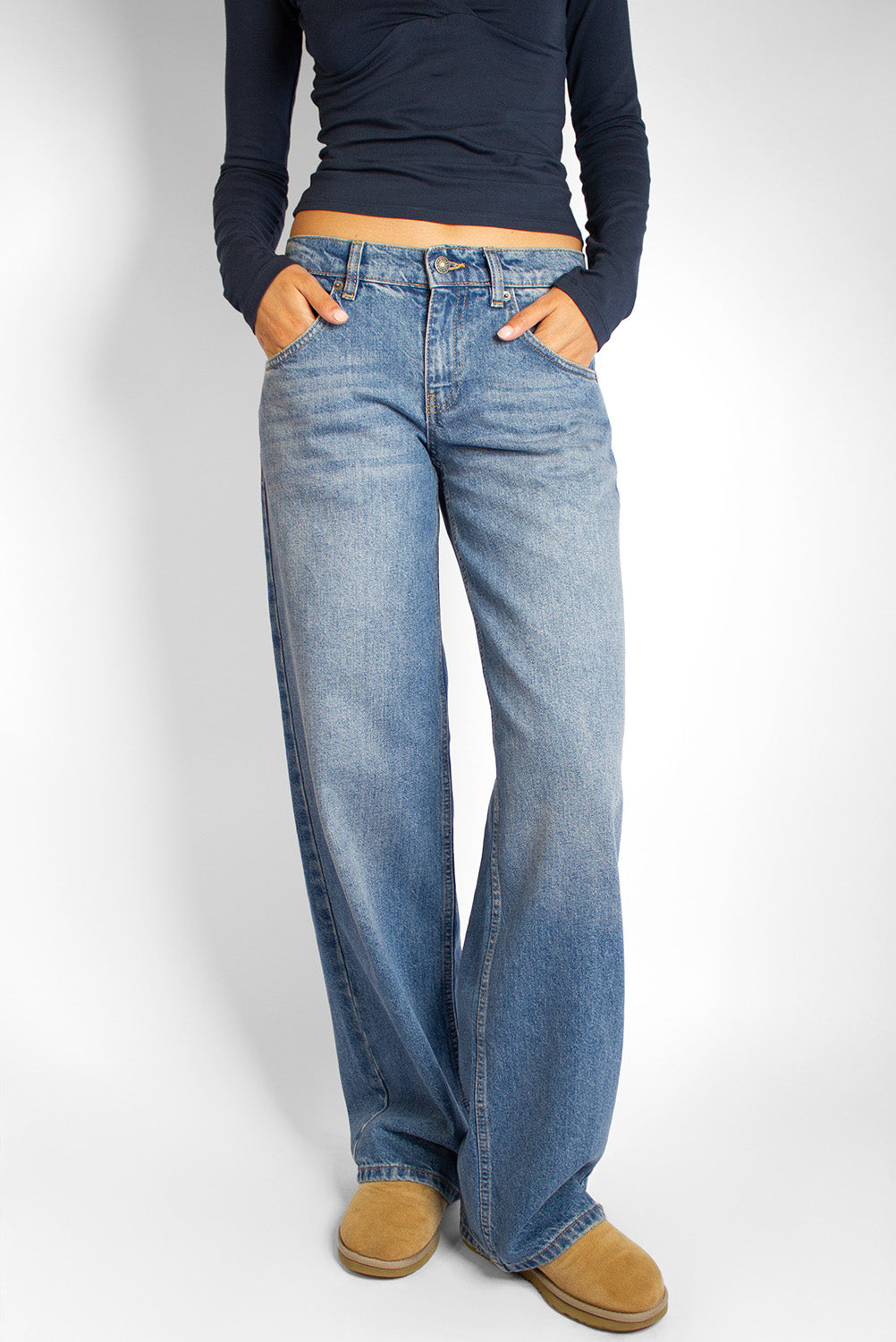 Not You Low-Waist Jeans | Subdued