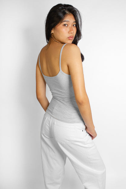 Round neck top | Subdued