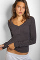 1IA - STRIPE CHARCOAL BLACK