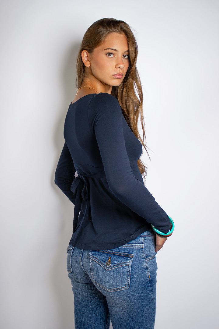 V-neck T-shirt | Subdued