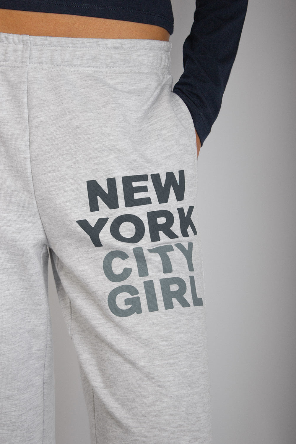 New York City Girl Wide-Leg Sweatpants | Subdued