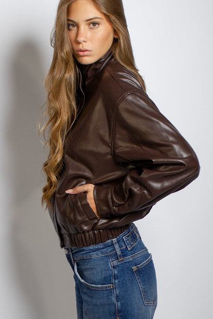 High Neck Jacket | Subdued