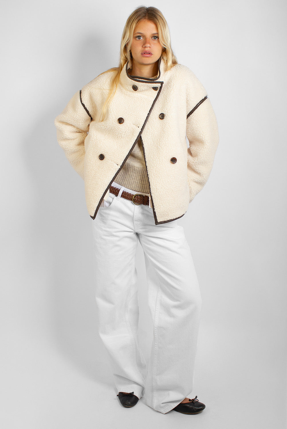 Double-breasted jacket | Subdued