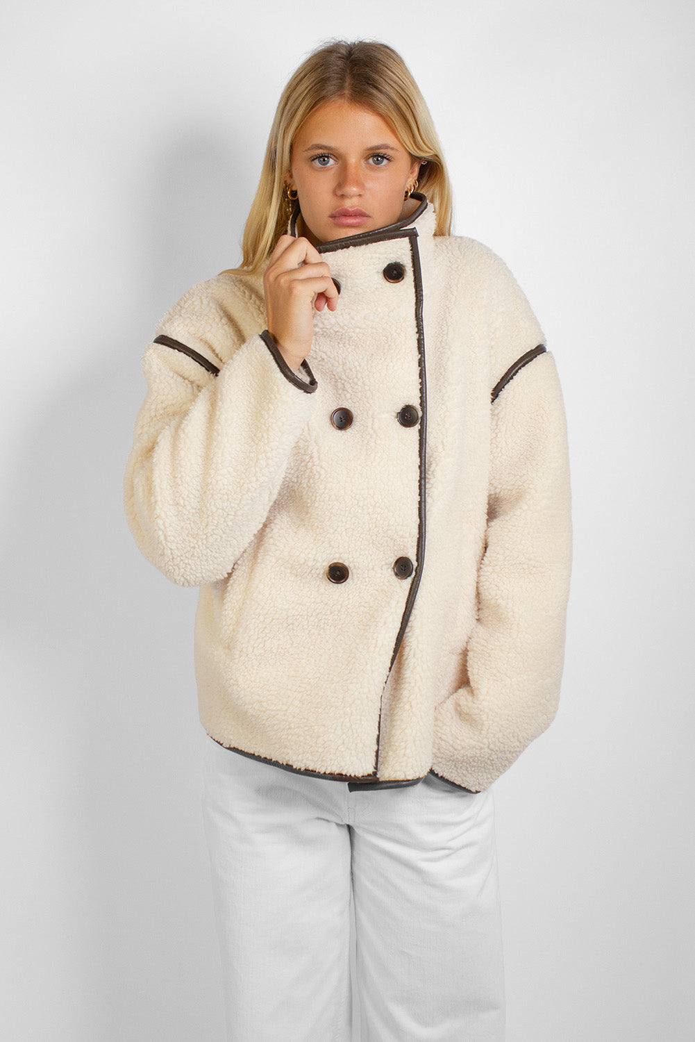 Double-breasted jacket | Subdued