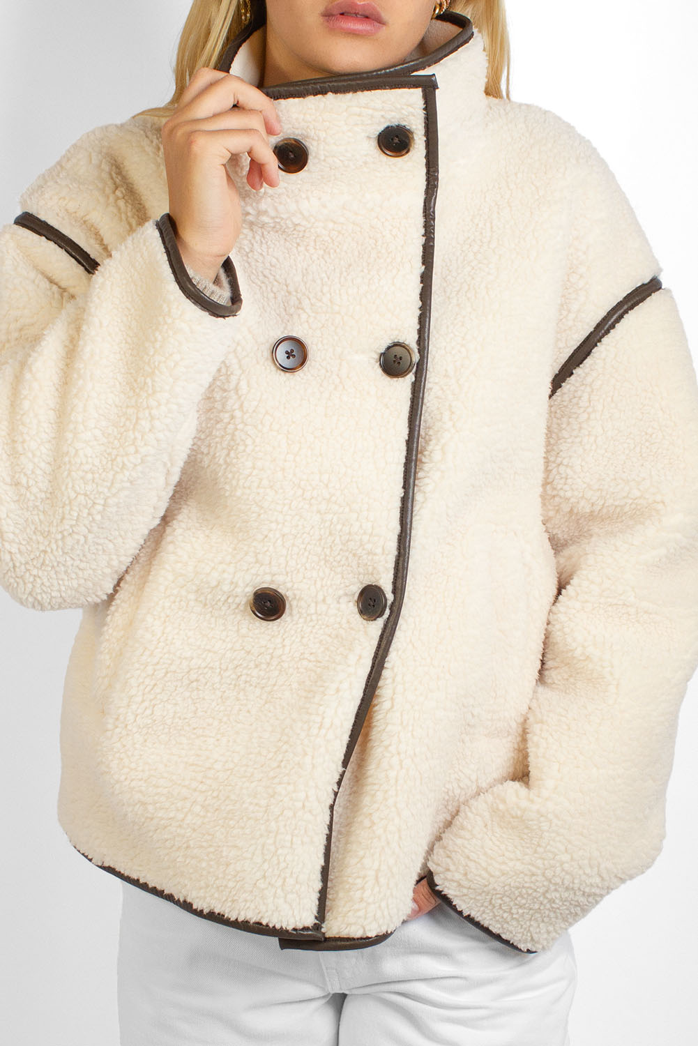 Double-breasted jacket | Subdued