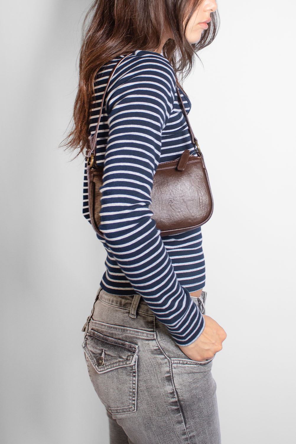 Mini shoulder bag | Subdued