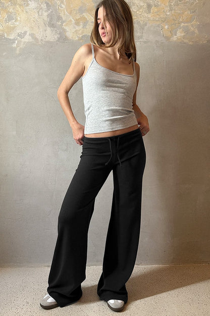 Wide-leg joggers | Subdued